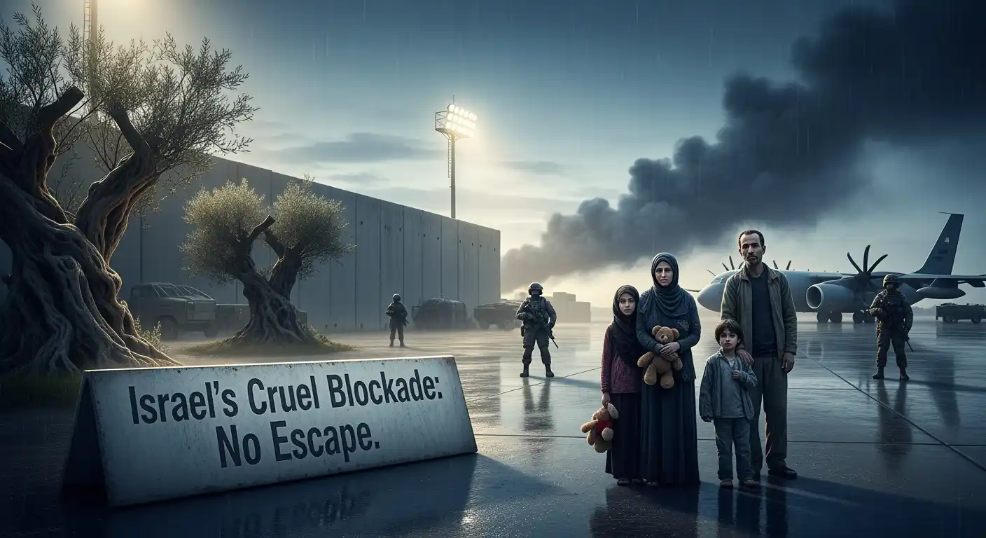 Gaza Exodus: A Nation's Pain & Fight 🔥 🚀 thumbnail