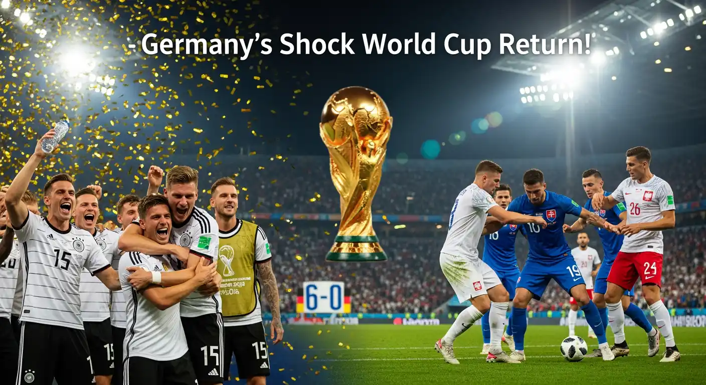 🇩🇪🔥 Germany's Stunning World Cup Return! 🚀 thumbnail