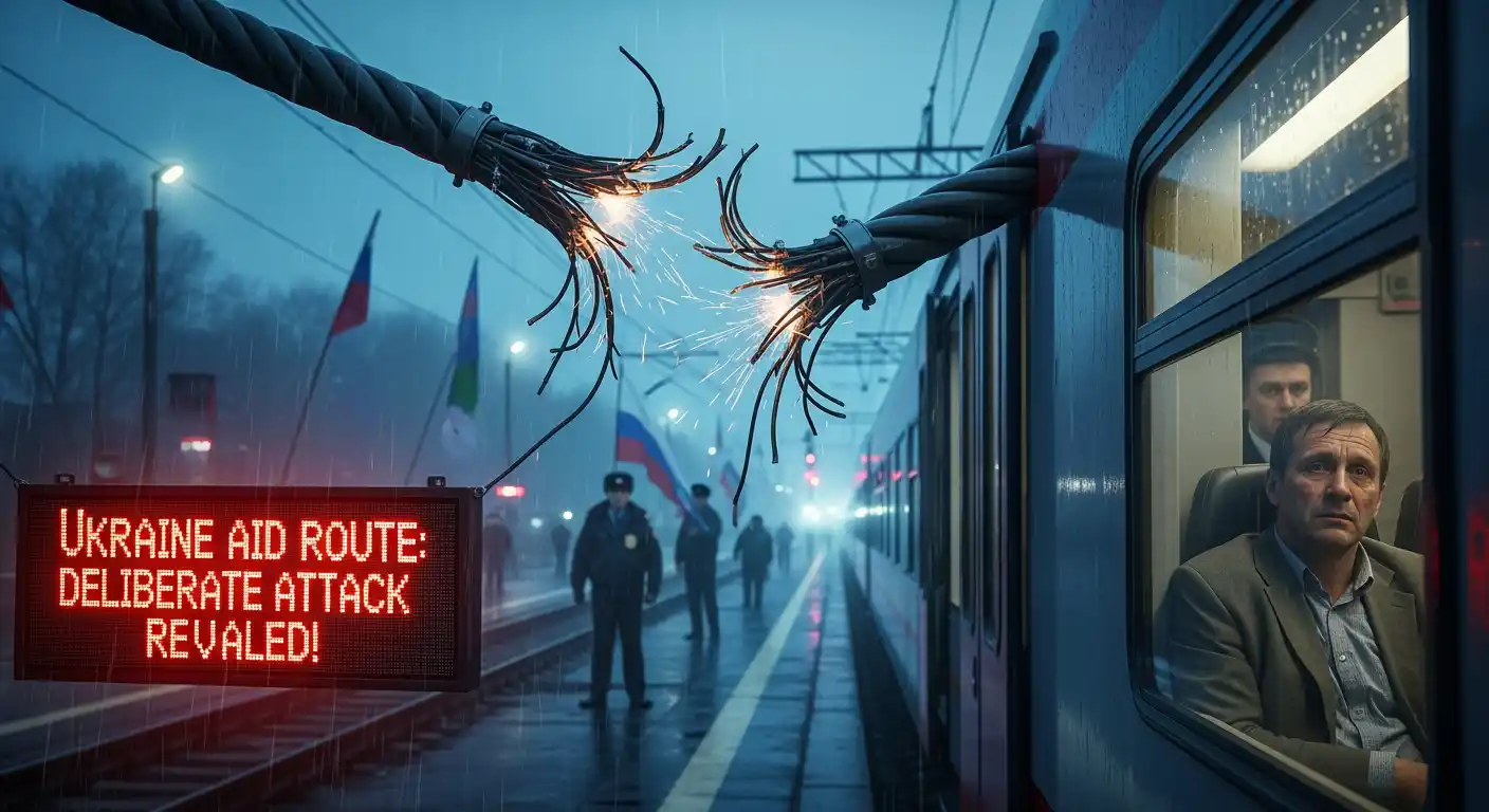 Ukraine Rail Attack: A Deliberate, Shocking Strike 🔥 📉 thumbnail