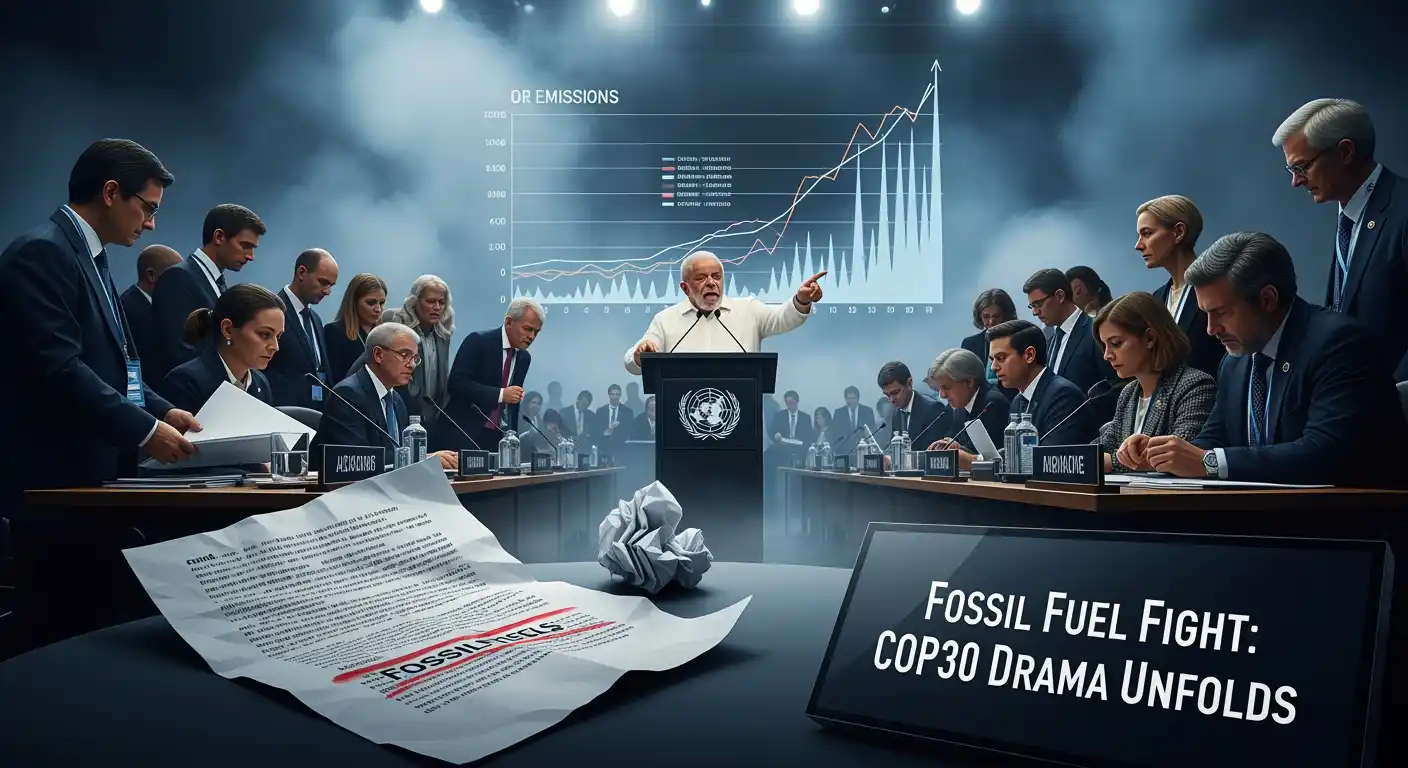 🔥Climate Chaos: UN Shifts, Fossil Fuels Lost? 📉 thumbnail