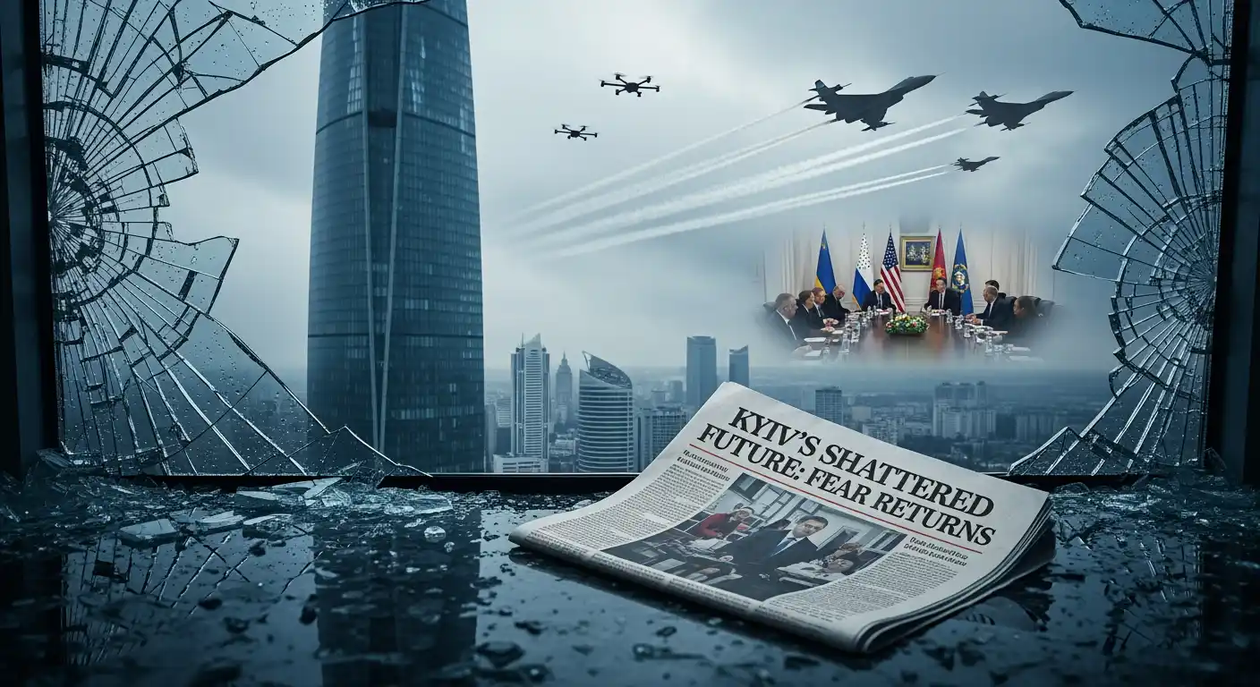 Kyiv's Broken Glass: A War's Pain 💔 🇺🇦 thumbnail