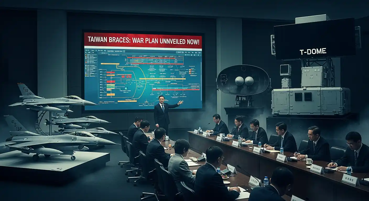 Taiwan's Defense Plan: $40B & Ready 🛡️🔥 thumbnail