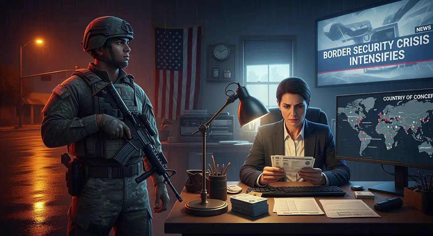 Gunfire Echoes: Immigration Paused 🚨🇺🇸 Crisis? thumbnail