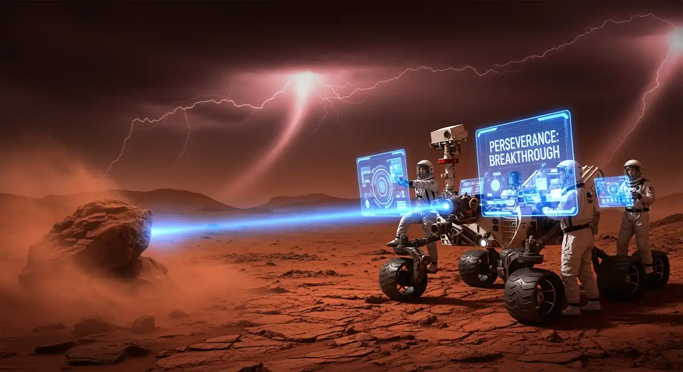 🤯 Martian Lightning: A Silent Storm Revealed! ⚡️ thumbnail