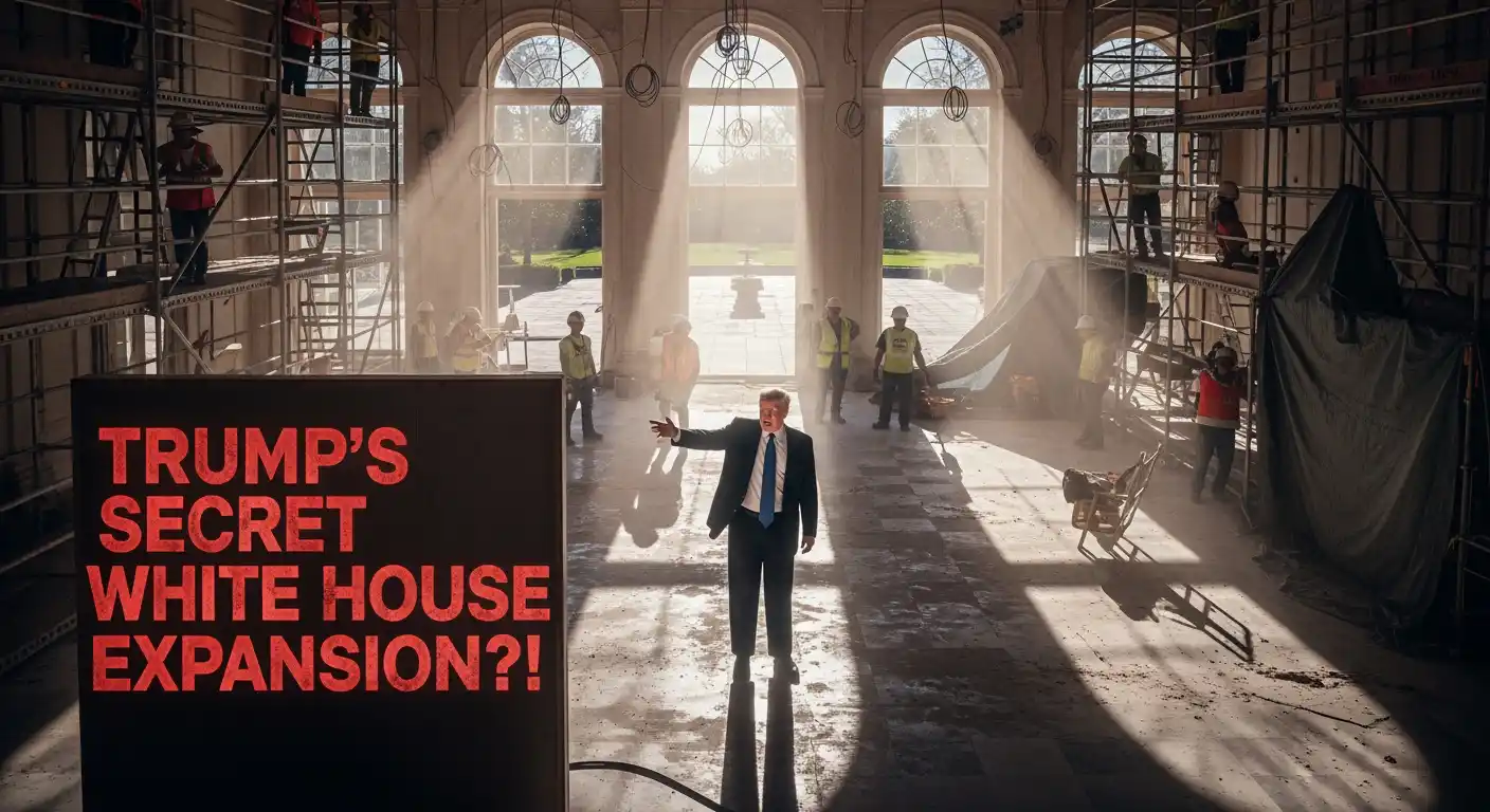 White House Vanishes! 🤯 Gold & Secrets Unveiled 🤫 thumbnail