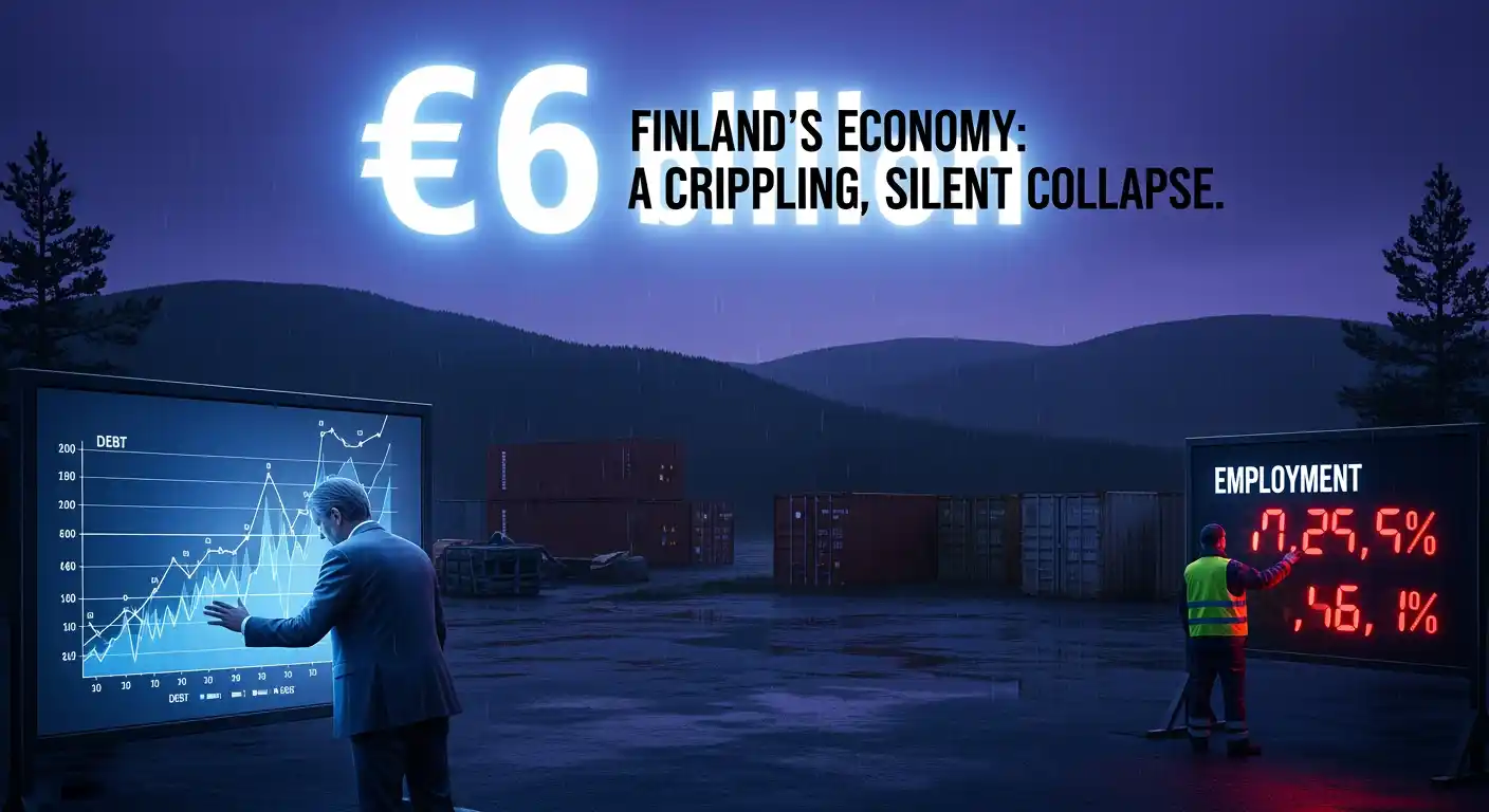 Finland’s Economy: War’s Dark Shadow 🇫🇮📉 thumbnail