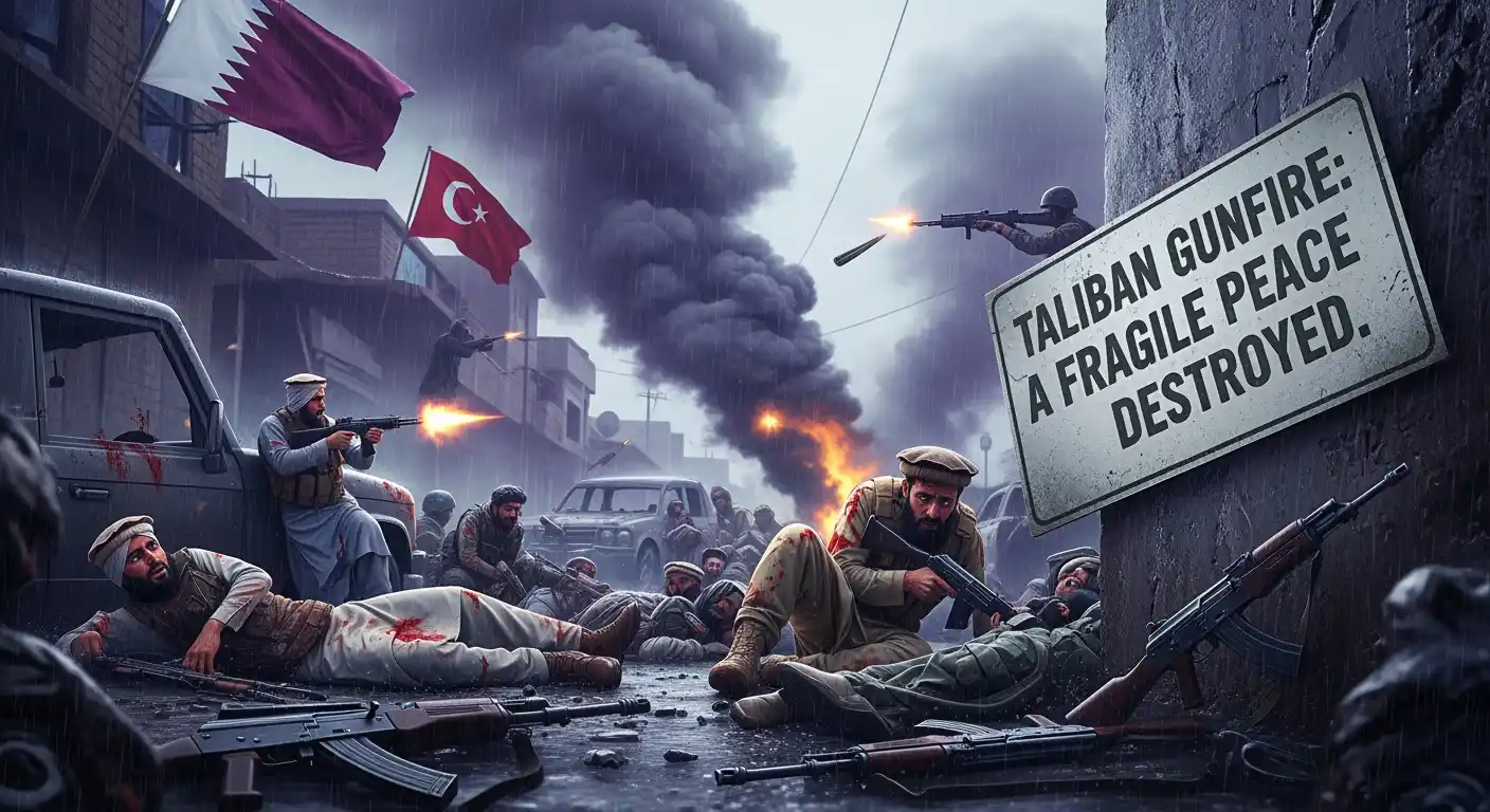 Gunfire & Chaos: Pakistan-Afghan Conflict 💥🇵🇰 thumbnail