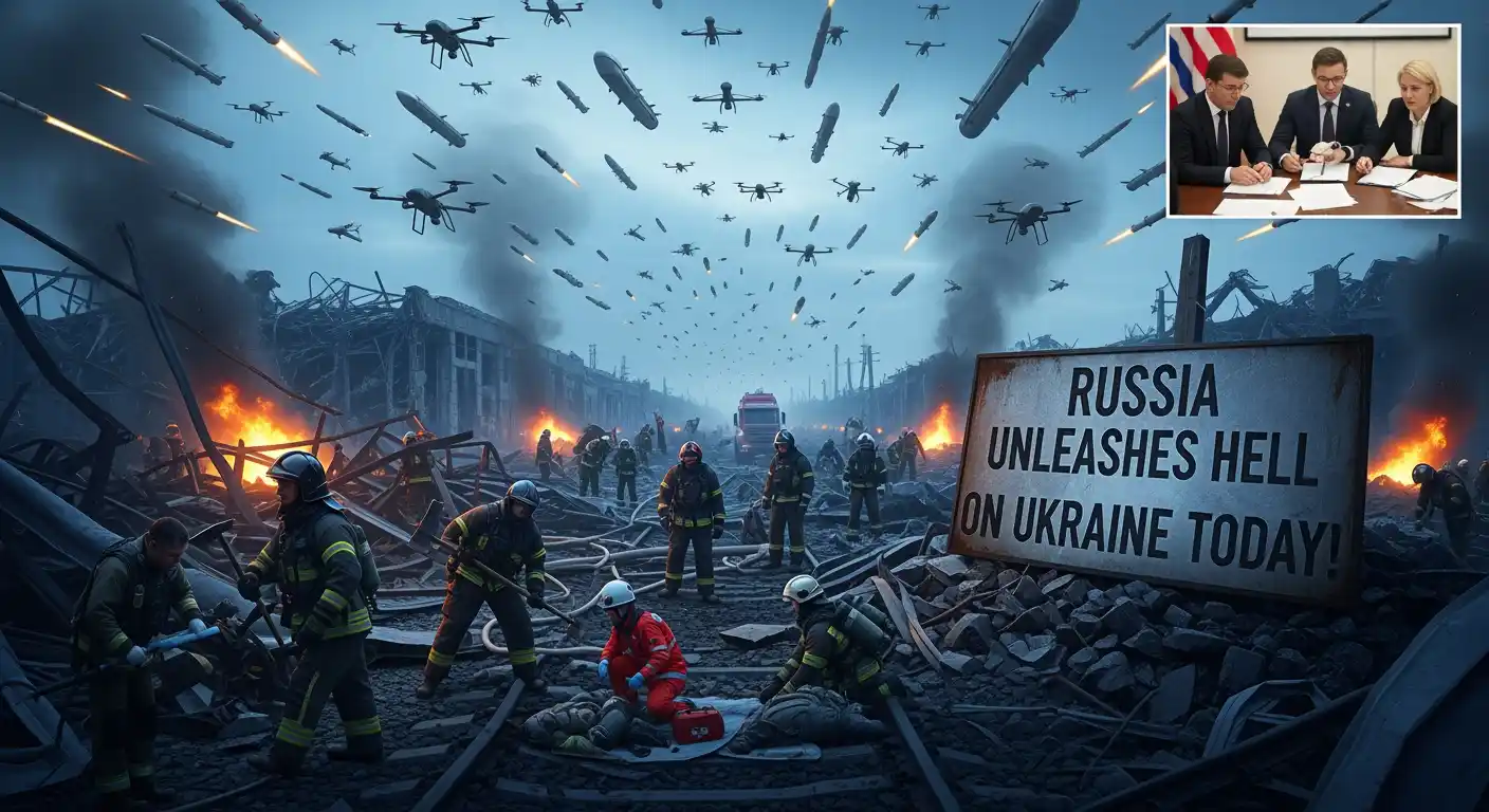 🔥Ukraine Under Attack: War, Peace Talks 💥 thumbnail