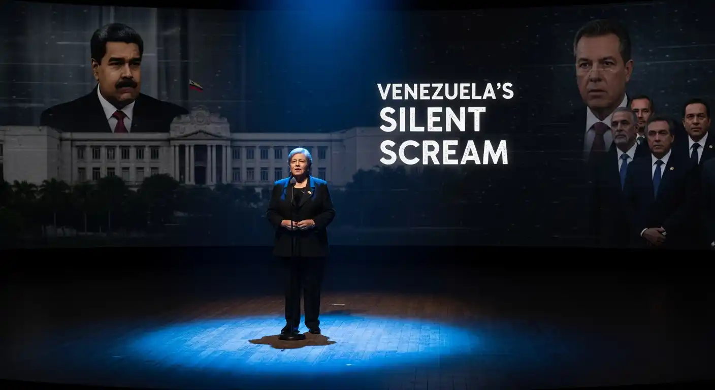 Machado's Defiance: A Daughter's Nobel Speech 💔🗳️ thumbnail