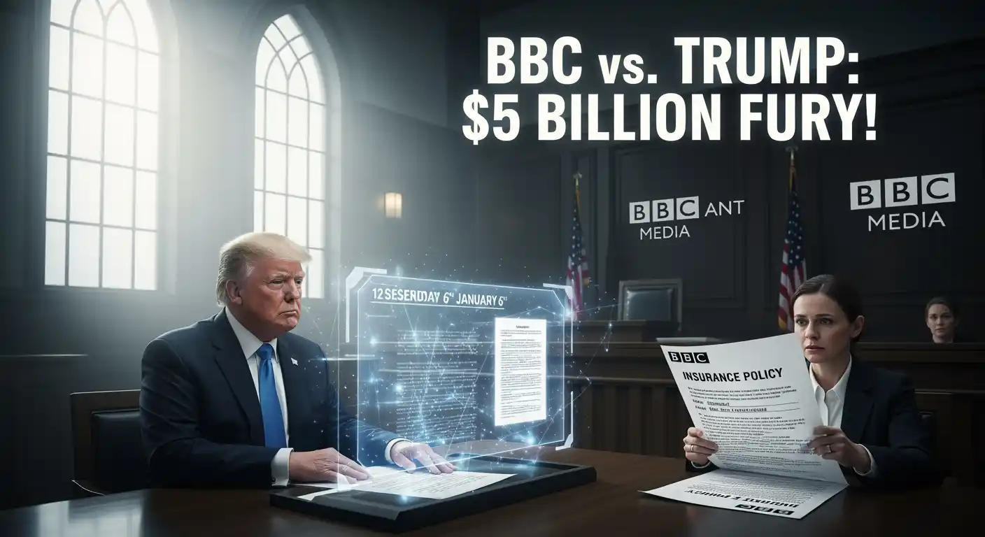 BBC vs. Trump 💥: Legal Chaos Unfolds! ⚖️ thumbnail