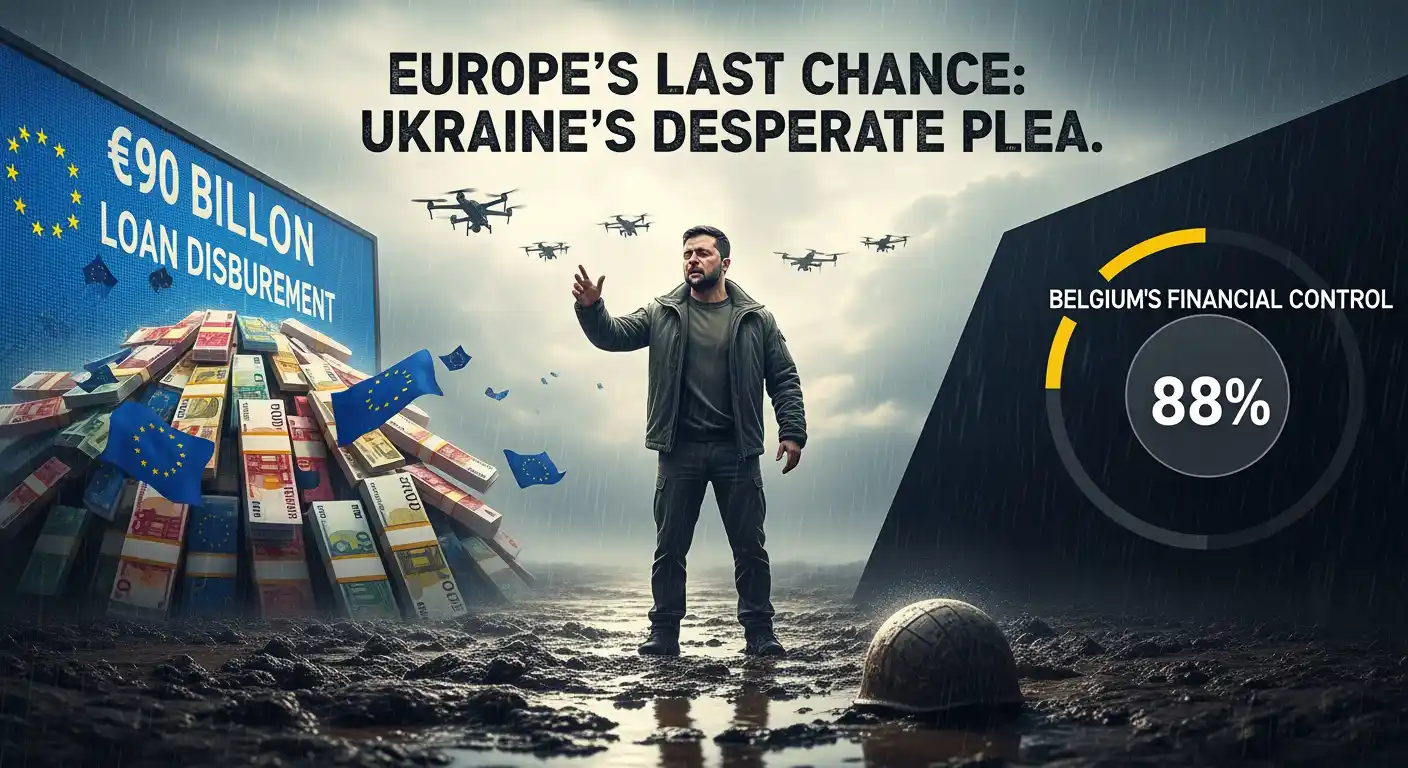 Ukraine's Crisis: €90B Rescue? 🇺🇦💔 Funding Fight! thumbnail