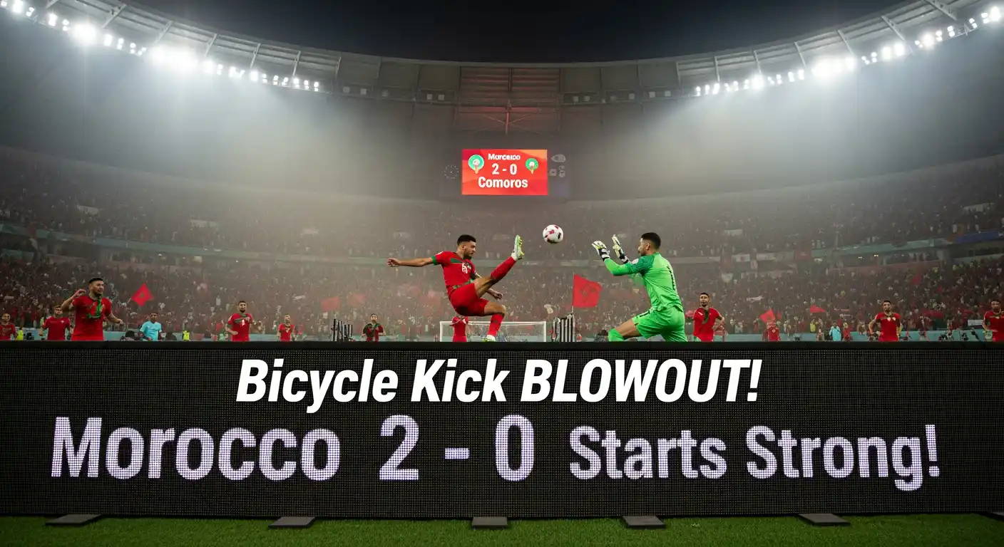 Morocco's Stunning Win! ⚽️🔥 Atlas Lions Roar! thumbnail