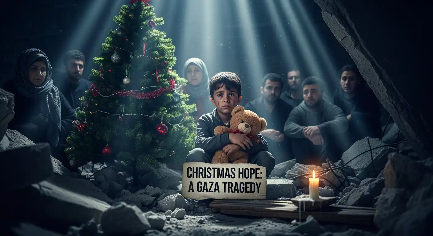 Gaza Christmas: Hope Amidst Devastation 🎄💔 thumbnail