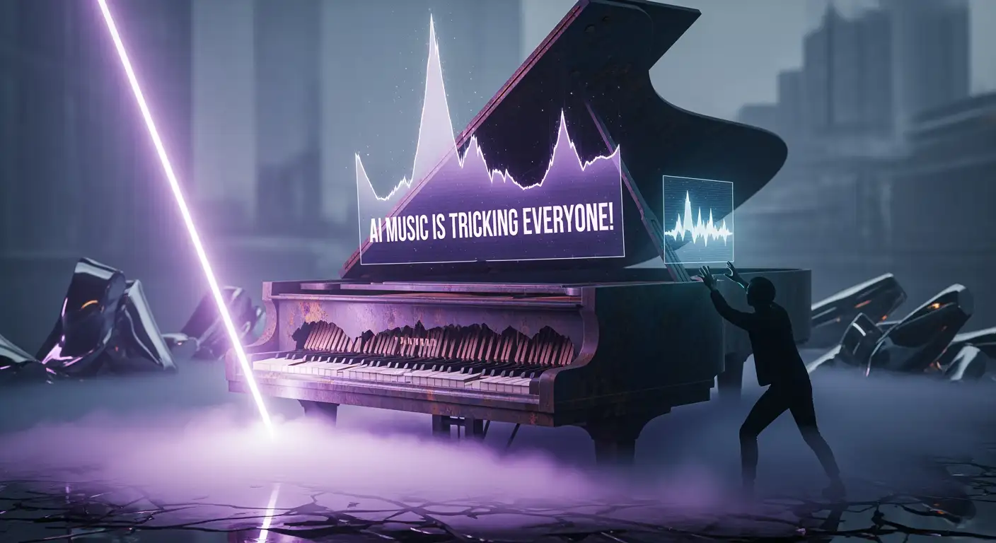AI Music: Are Humans Losing It? 🤯🔥 thumbnail
