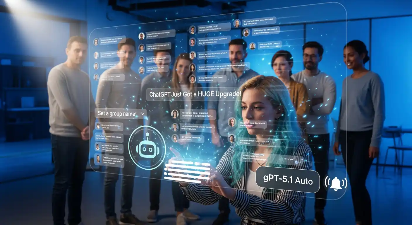 ChatGPT Group Chats 🔥: Talk with 20 Users! 🚀 thumbnail