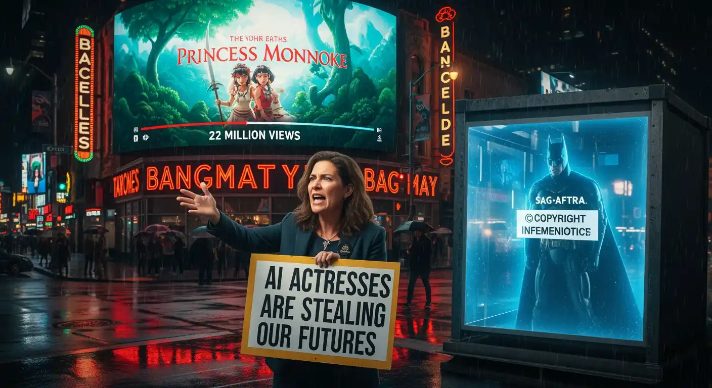 AI Actresses 😱: Hollywood's Digital Nightmare 🎬 thumbnail