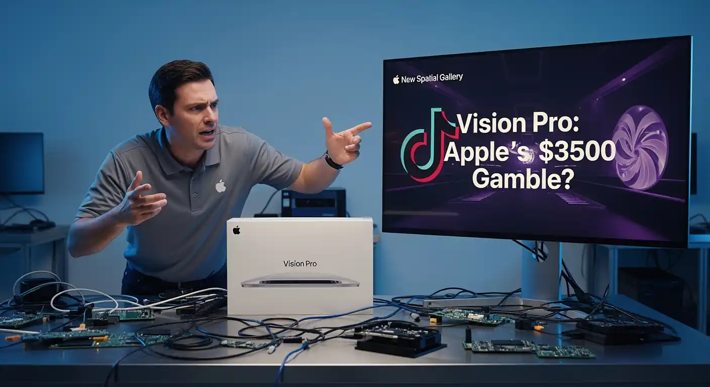 Vision Pro: Pricey Failure? 🤯 Future Shock! 📉 thumbnail
