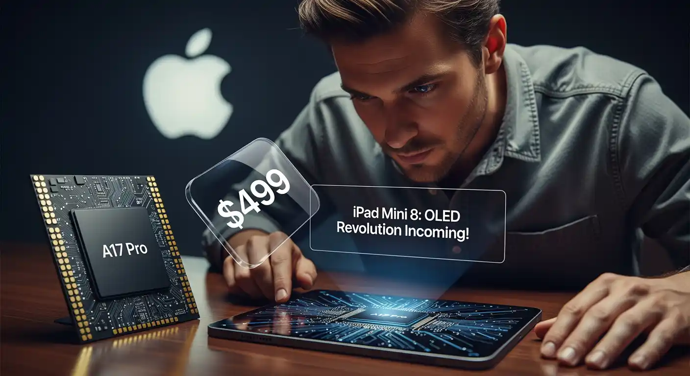 iPad Mini 8: OLED & AI🤯🔥 thumbnail