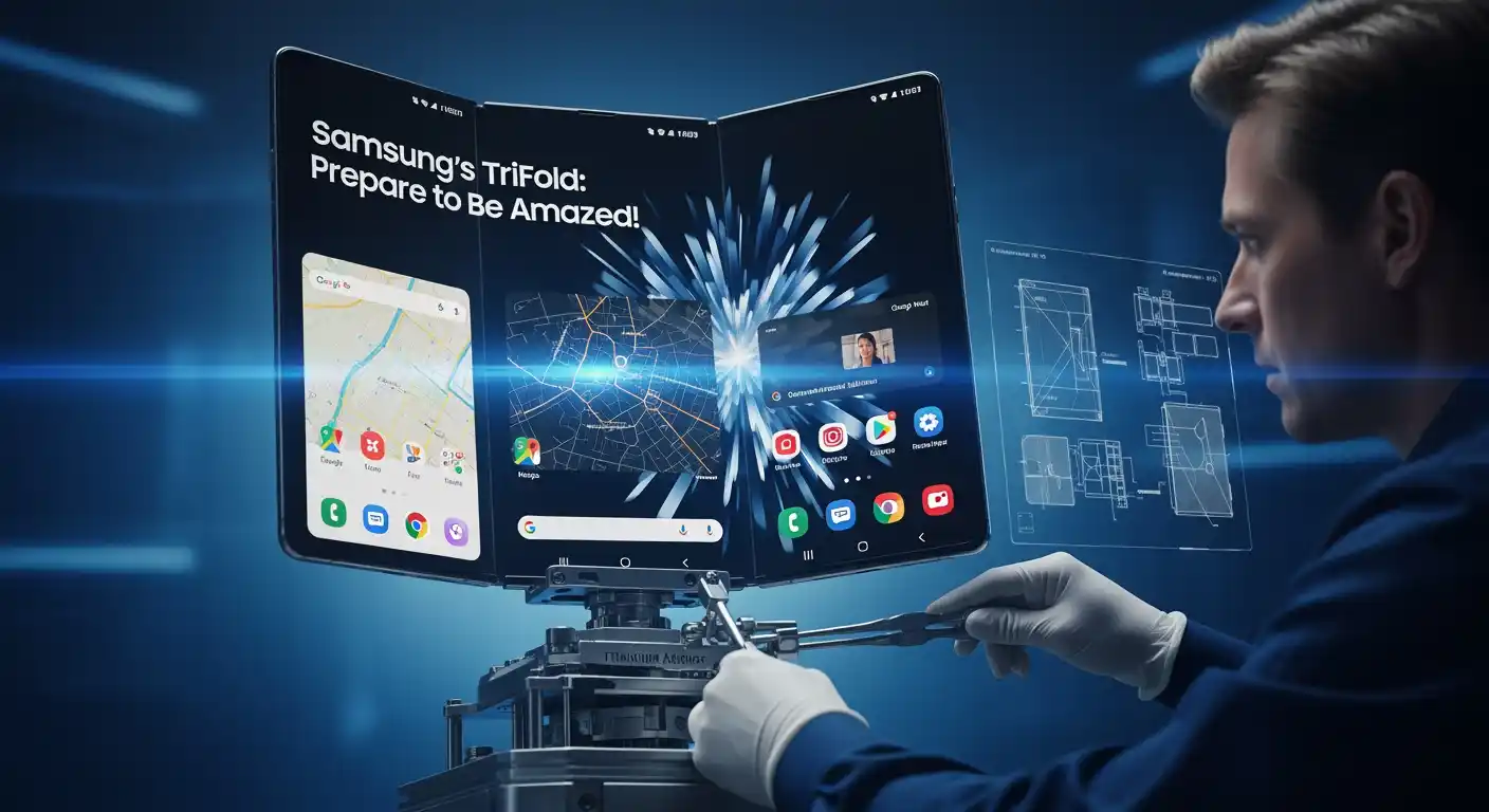 🤯 Galaxy Z TriFold: Foldable Future Unlocked! ✨ thumbnail