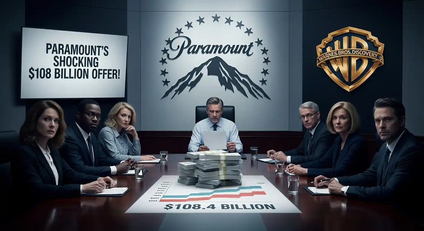 🤯 Paramount's Monster Bid: Warner Bros. Saved? 🎬 thumbnail
