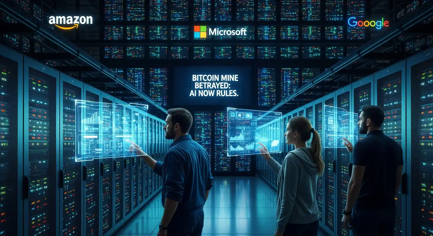 Bitcoin Mine Shifts: AI Takes Over 🚀🤯 thumbnail