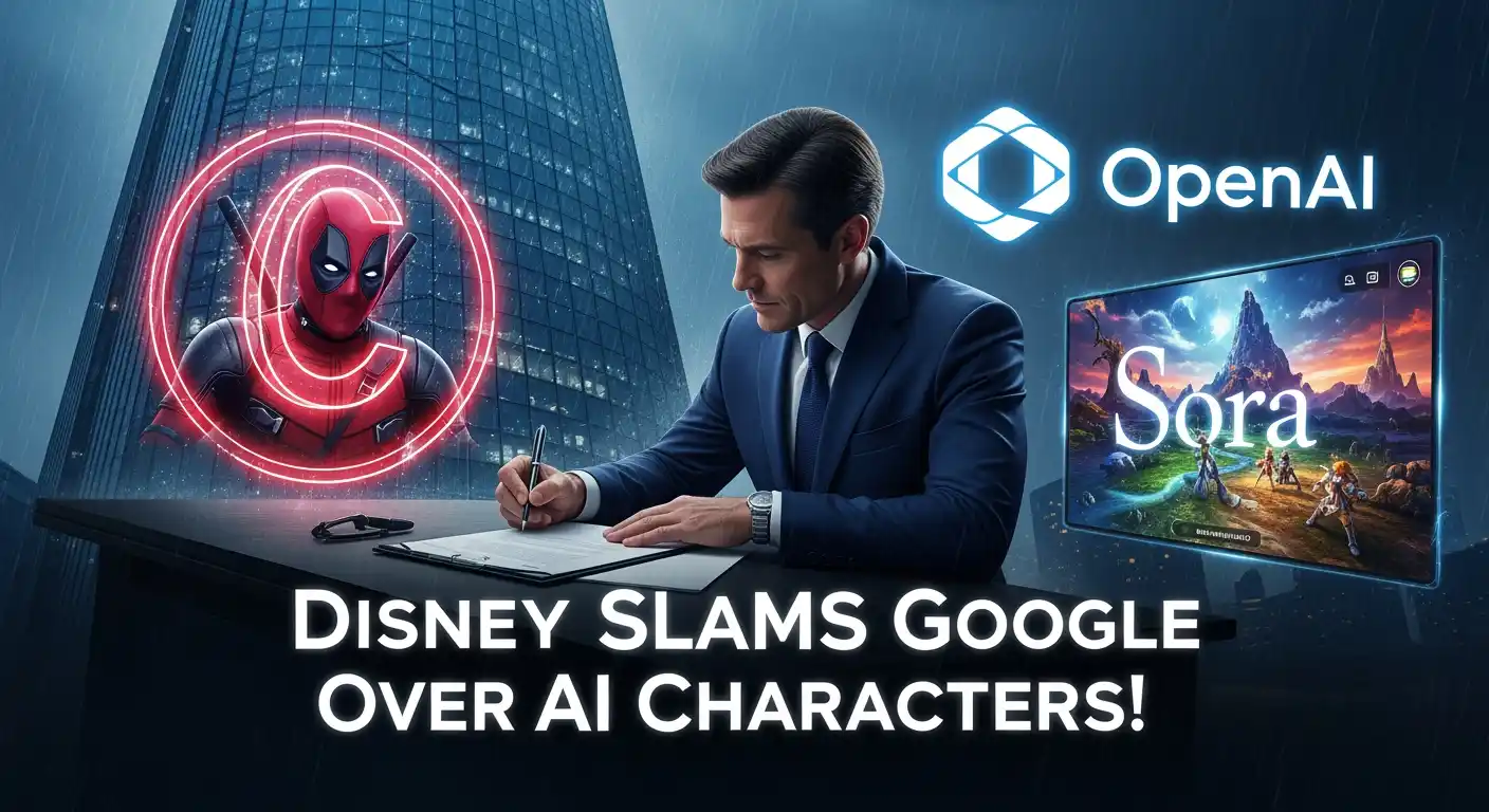 Disney vs. Google: Iconic Characters in AI?! 💥🤖 thumbnail