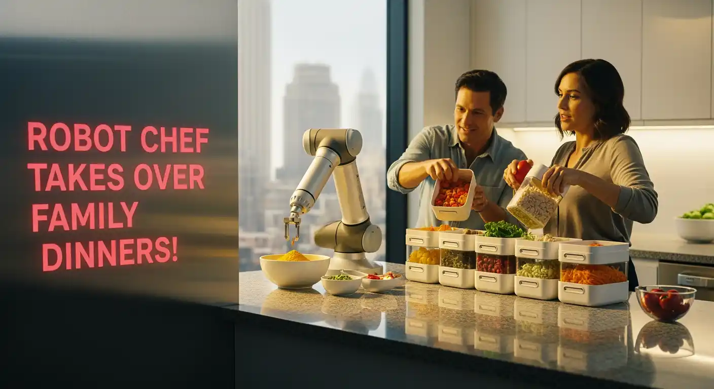 Robot Chef 🤖 Posha: Family Meals Saved? 🍽️ thumbnail