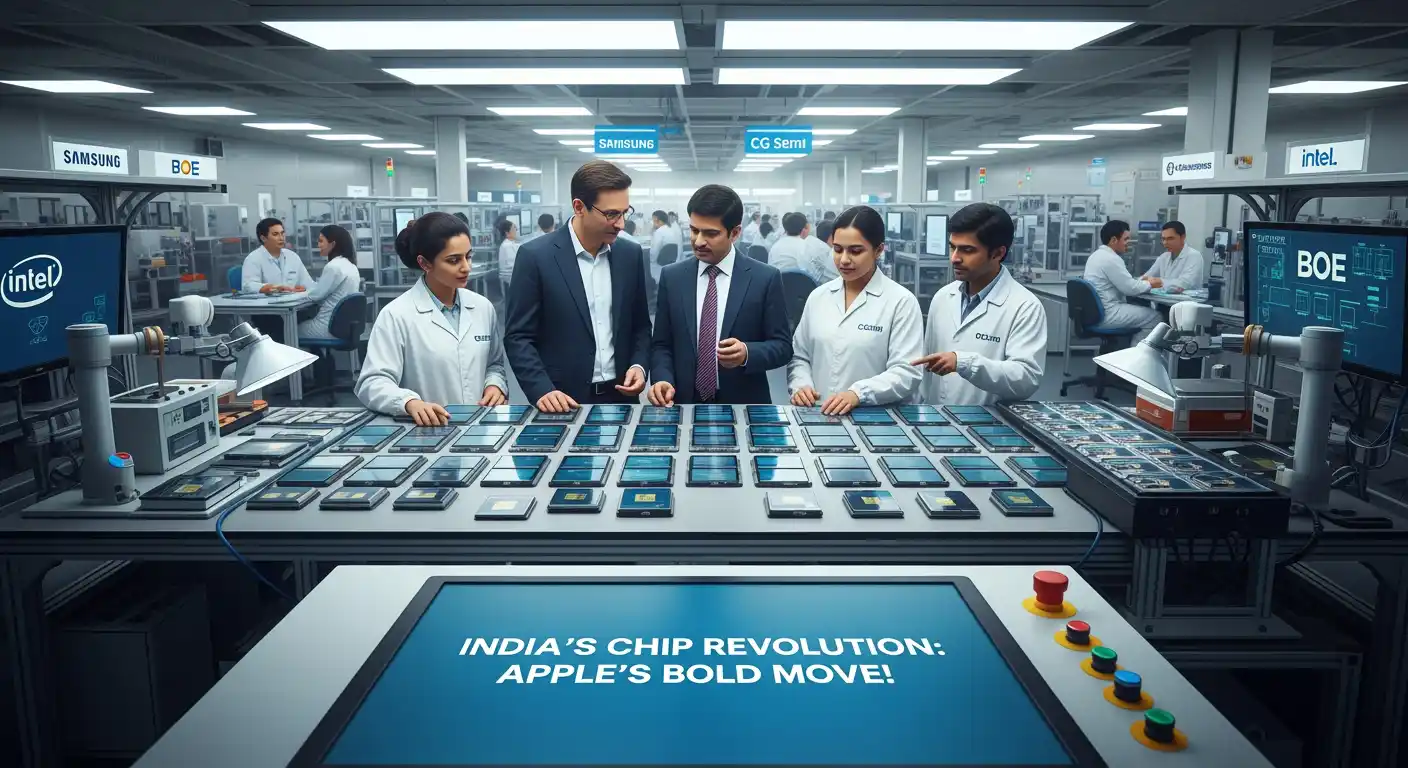 Apple's HUGE India Chip Move 🇮🇳🤯 Game Changer! thumbnail