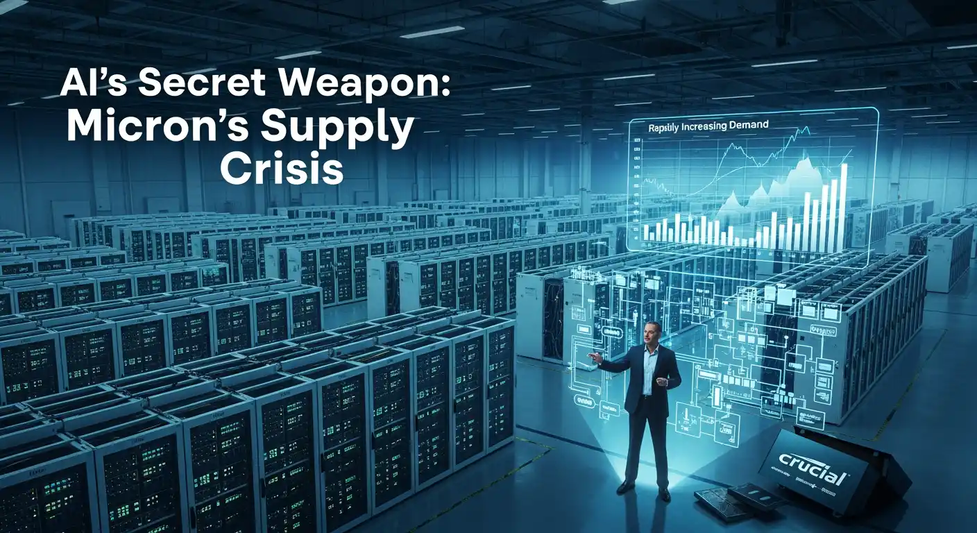 AI Memory Crisis 🤯: Micron's Big Gamble! 🚀 thumbnail